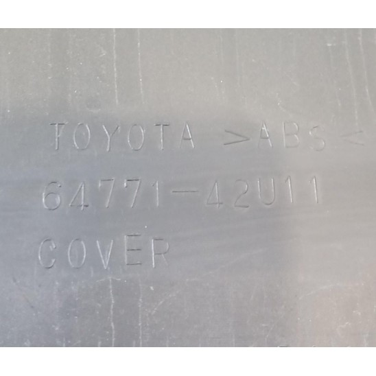 enjoliveur de roue de secours par TOYOTA Rav 4 3a Serie 2.2 D-4D (130Kw) SUV 5p/d/2230cc 6477142011