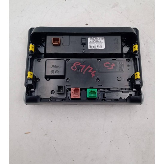 car radio controls for CITROEN C3 3a Serie (b618) BlueHDi 75 S&S Ber 5p/d/1560cc 981375988000