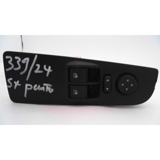 window controls block and east rearview mirrors. for FIAT Grande Punto (4c) 1.4 GPL Ber 5p/b-g/1368cc 