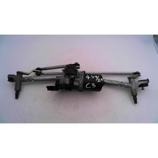 windshield wiper mechanism with motor for CITROEN C3 1a Serie 1.1 Ber. 5p/b/1124cc 54513611