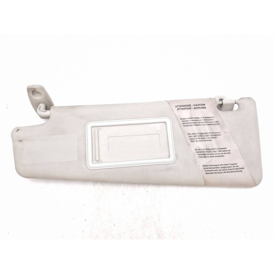 left windshield sun visor. for FIAT Idea (4d/2s) 1.3 16V MJ (51Kw) BlackEnergy Mnv 5p/1248cc 