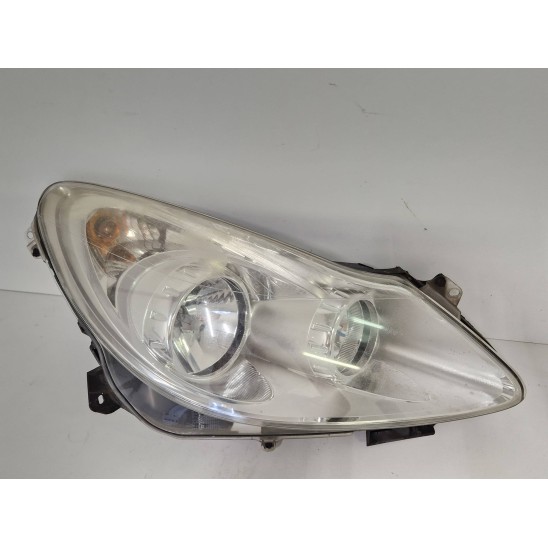 phare droit. par OPEL Corsa (s07) 1.2 16V GPL-TECH (59Kw) Ber 5p/b-g/1229cc 13186382