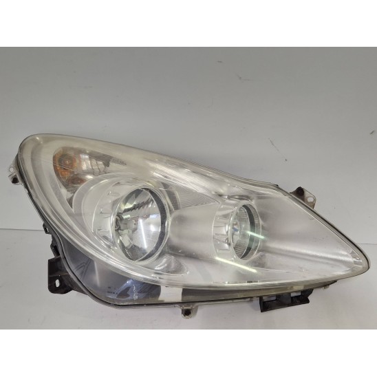 phare droit. par OPEL Corsa (s07) 1.2 16V GPL-TECH (59Kw) Ber 5p/b-g/1229cc 13186382