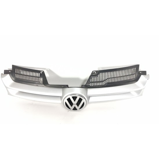 mascherina griglia anteriore volkswagen golf v 2003-2008 argento per VOLKSWAGEN Golf V 2003-2008 