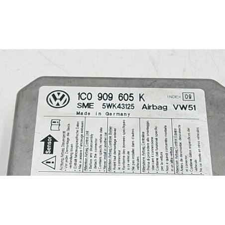 Airbag-Steuergerät für SKODA Roomster 1.4 TDI (59KW) MNV 5P/D/1422CC 1C0909605K