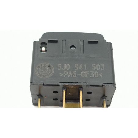 Schalter für Nebelschlussleuchte für SKODA Roomster 1.4 TDI (59KW) MNV 5P/D/1422CC 5J0941503
