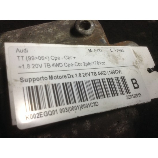 support de moteur par AUDI Tt (8n3) 1.8 T 