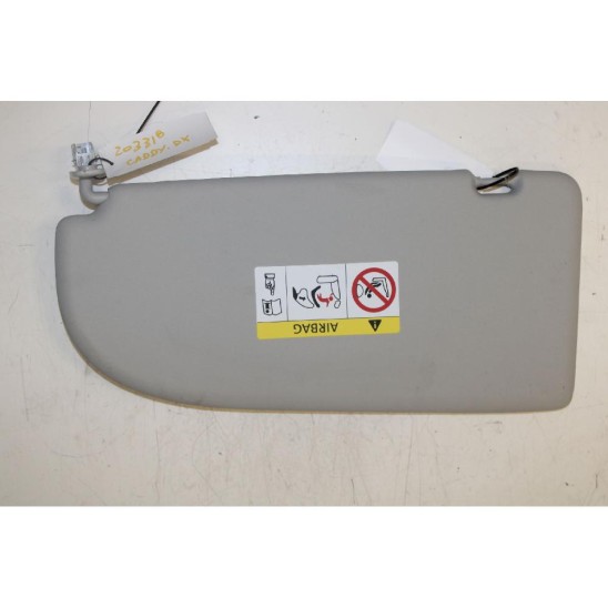 right car sun visor for VOLKSWAGEN Caddy Alltrack Furgón (saa) 1.4 TGI CNG 