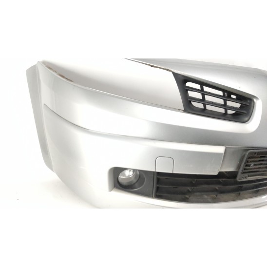 renault megane 2006-2008 paragolpes delantero plateado con faros antiniebla. para RENAULT Megane 2006-2008 