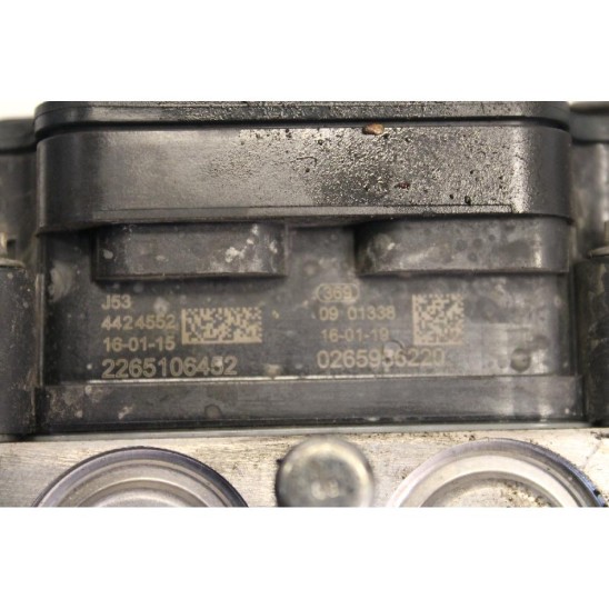 unità idraulica abs per OPEL Karl (c16) 1.0 LPG 4424552,0265956220,2265106452,0265243276,2450402000000X,544764491,3316020006600000,42341112