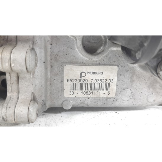 scambiatore calore egr euro 5, c/elettrovalvola für FIAT Punto Evo (3j) 1.3 MJT DPF (55KW) BER. 5P/D/1248CC 55230929