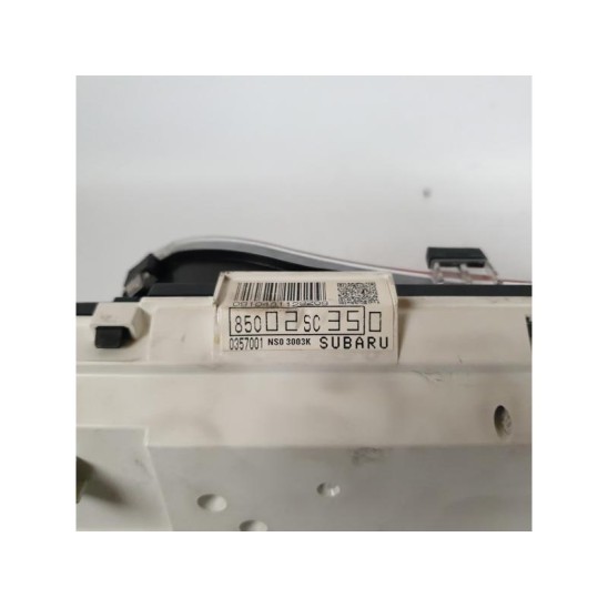 quadro strumenti per SUBARU Forester (sh) 2.0D KW108 - 147CV 2009 85002SC350