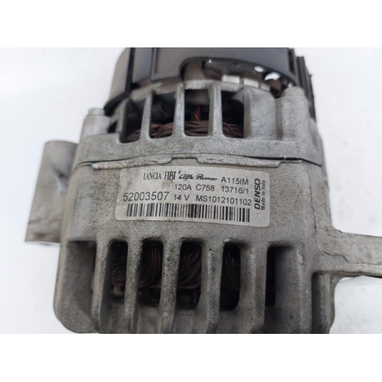 alternatore per FIAT Doblo Iv (263) 1.6D KW77 - 105CV 2016 52003507