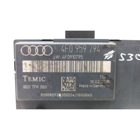 Unidad de control de la puerta trasera derecha para AUDI A6 3.0 V6 TDI QUATTRO SW 5P/D/2967CC 4F0959794