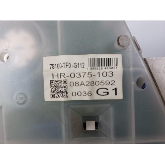 quadro strumenti per HONDA Jazz (ge-gg) 1.2 78100TF0G112