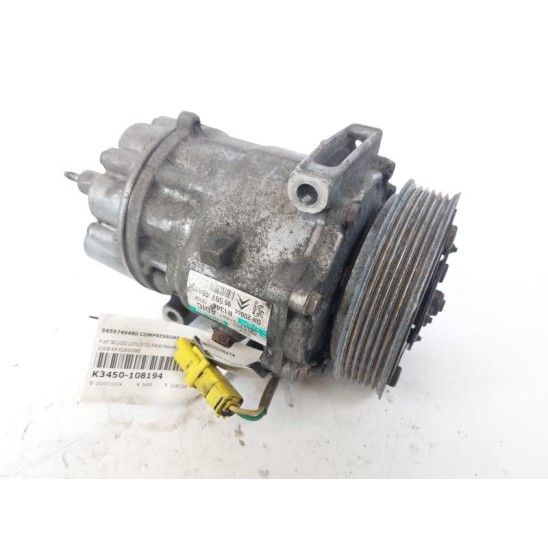 compressore aria condizionata par FIAT Scudo (270/272) 2007>- 2.0D KW88 - 120CV 2008 9659749480