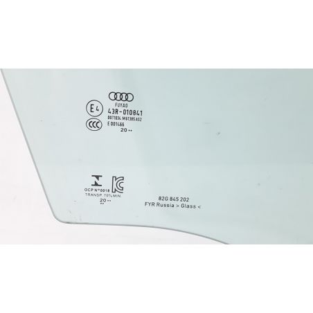 Cristal Descendente Puerta Delantera Derecha para AUDI A1 CITYCARVER 25 TFSI BER 5P/B/999CC 82G845202