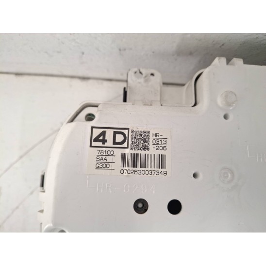 quadro strumenti para HONDA Jazz 1a Serie 1.2 i-DSI Ber. 5p/b/1246cc 78100saag300