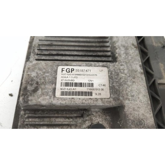 centralina motore for OPEL Agila (a) (h00) 1.3 CDTI (F68) 