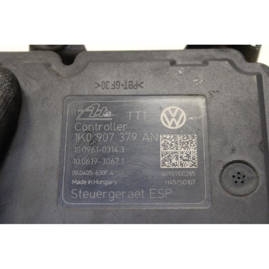 centralina pompa abs par VOLKSWAGEN Golf Plus (5m1, 521) 2.0 TDI 10.0212-0300.4,1K0614517BJ