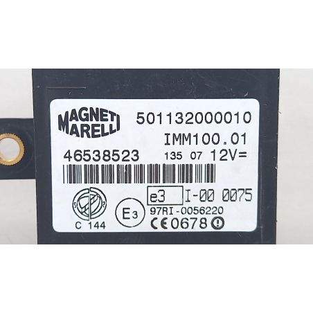 Unidad de control del inmovilizador para FIAT Multipla 1.6 16V N.P. ACTIVE  MNV 5P/B-M/1596CC 46538523