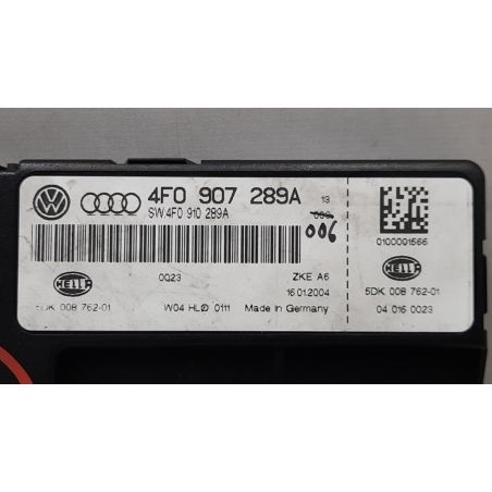 Comfort control unit for AUDI A6 4.2 V8 FSI QUATTRO TIPTR. SW 5P/B/4163CC 4F0907289A