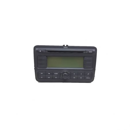 Autoradio (Code zum Entsperren des Radios nicht mitgeliefert) für SKODA Roomster 1.4 16V (63KW) MNV 5P/B/1390CC 5J0035161