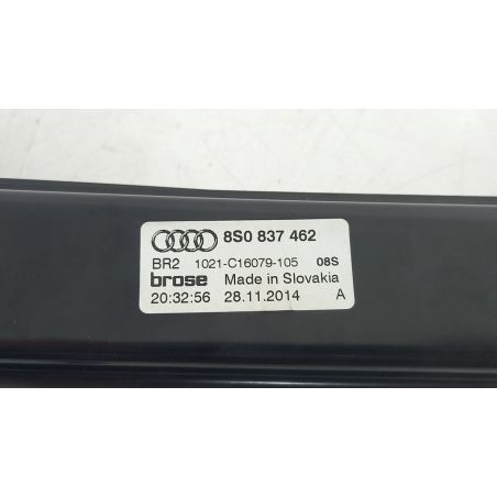 Vorderseite Rechte Vordertür Elektrischer Fensterheber für AUDI Tt 2.0 TFSI (169KW) CBR 2P/B/1984CC NB0070003074007DX