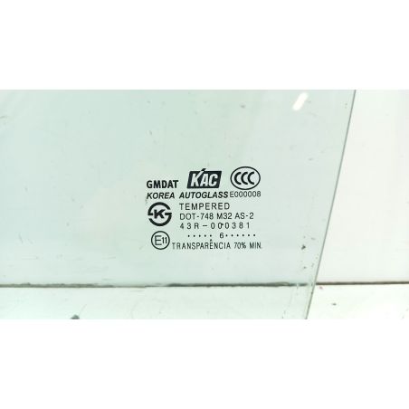 Vetro Fisso Porta Anteriore Sinistra per CHEVROLET (DAEWOO) Matiz 800 BER. 5P/B/796CC 96601498